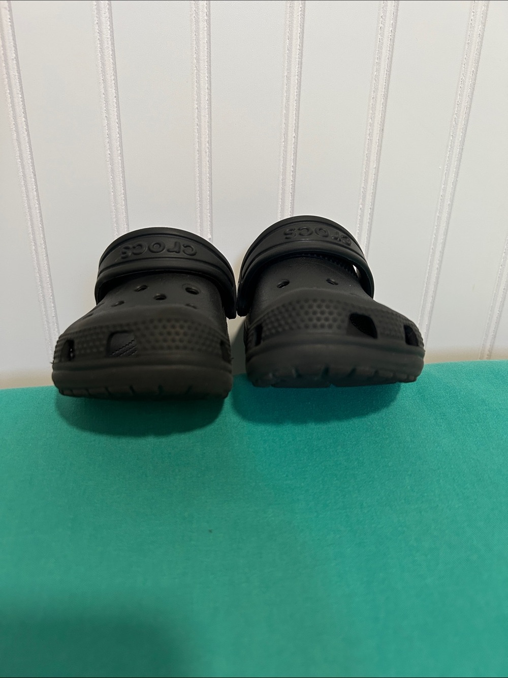 CROCS Kids Clog Sandals - Black - SZ: C8 - Picture 10 of 11